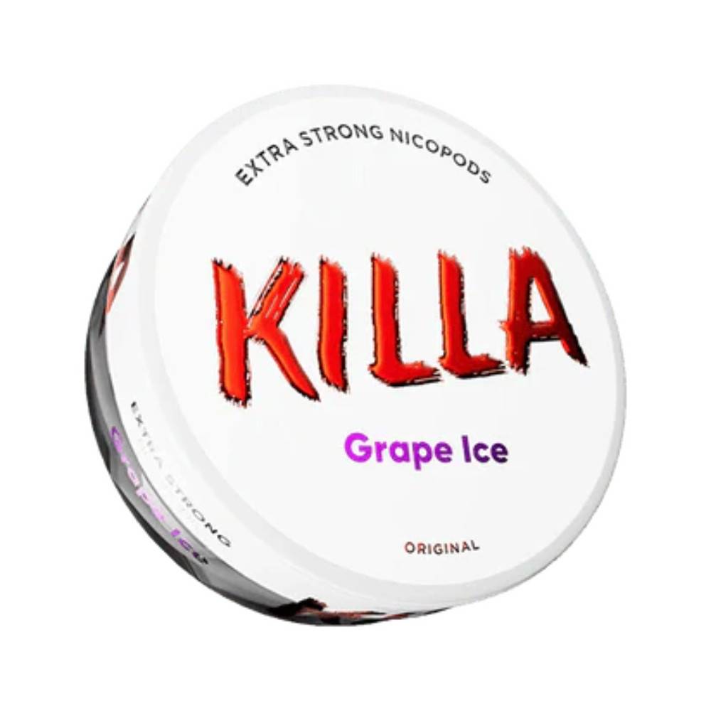 Killa Nicotine Pouches Grape Ice 16mg