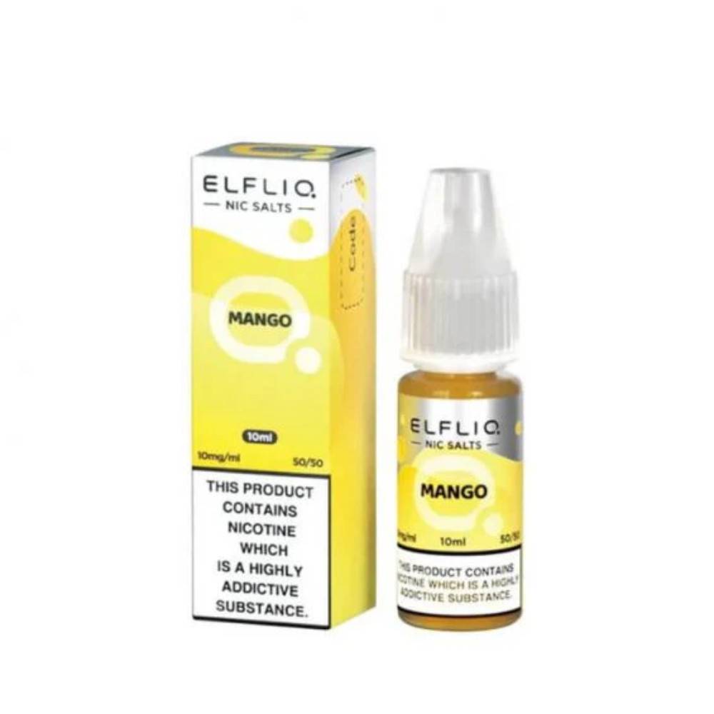 Elf Bar Elfliq Nic Salt E-Liquids 10ml Mango 10mg