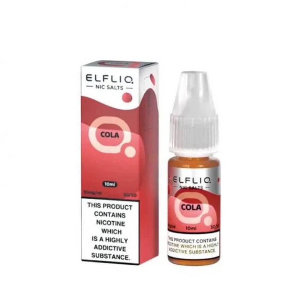 Elf Bar Elfliq Nic Salt E-Liquids 10ml Cola 20mg