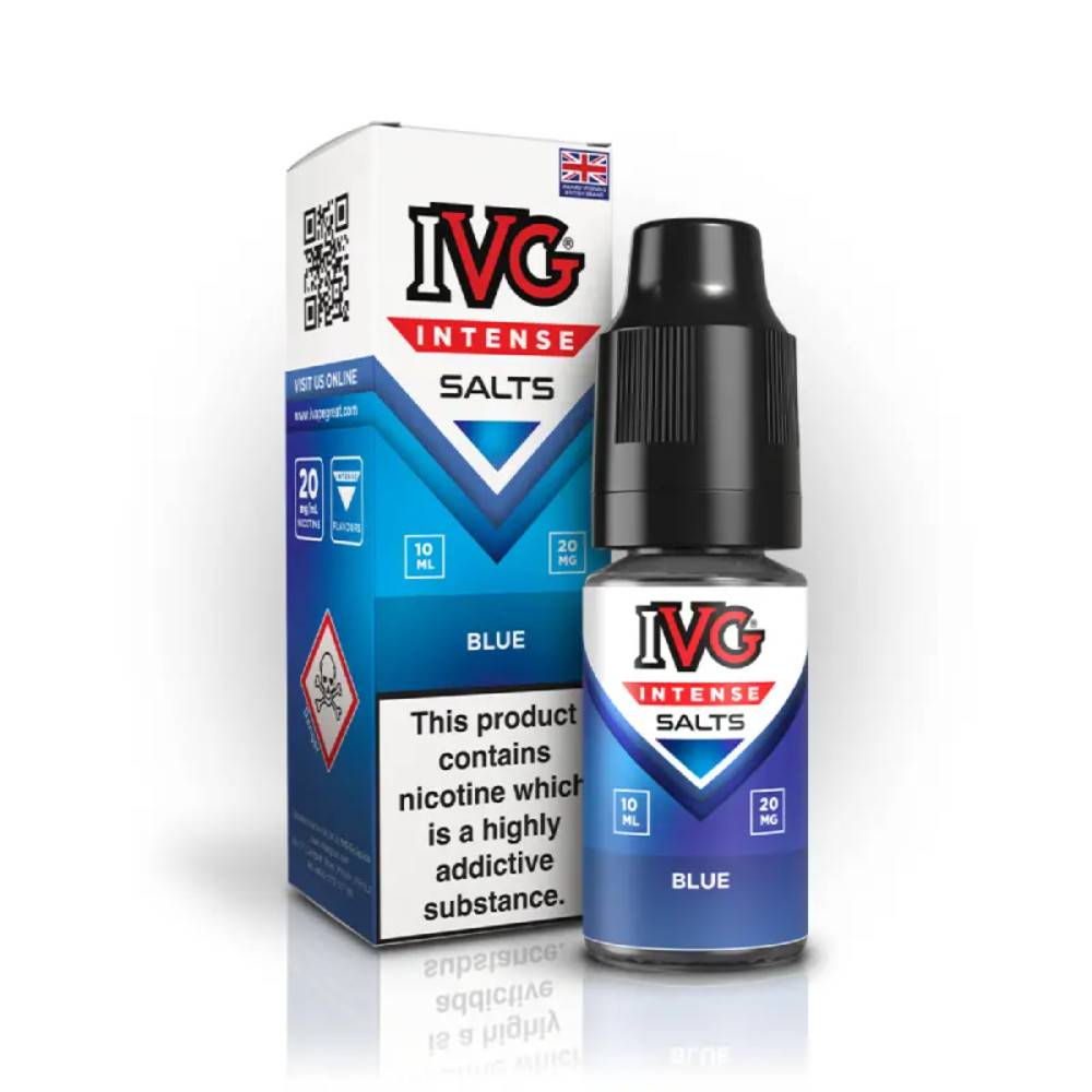 IVG Intense Nic Salts e liquids 10ml Blue 10mg