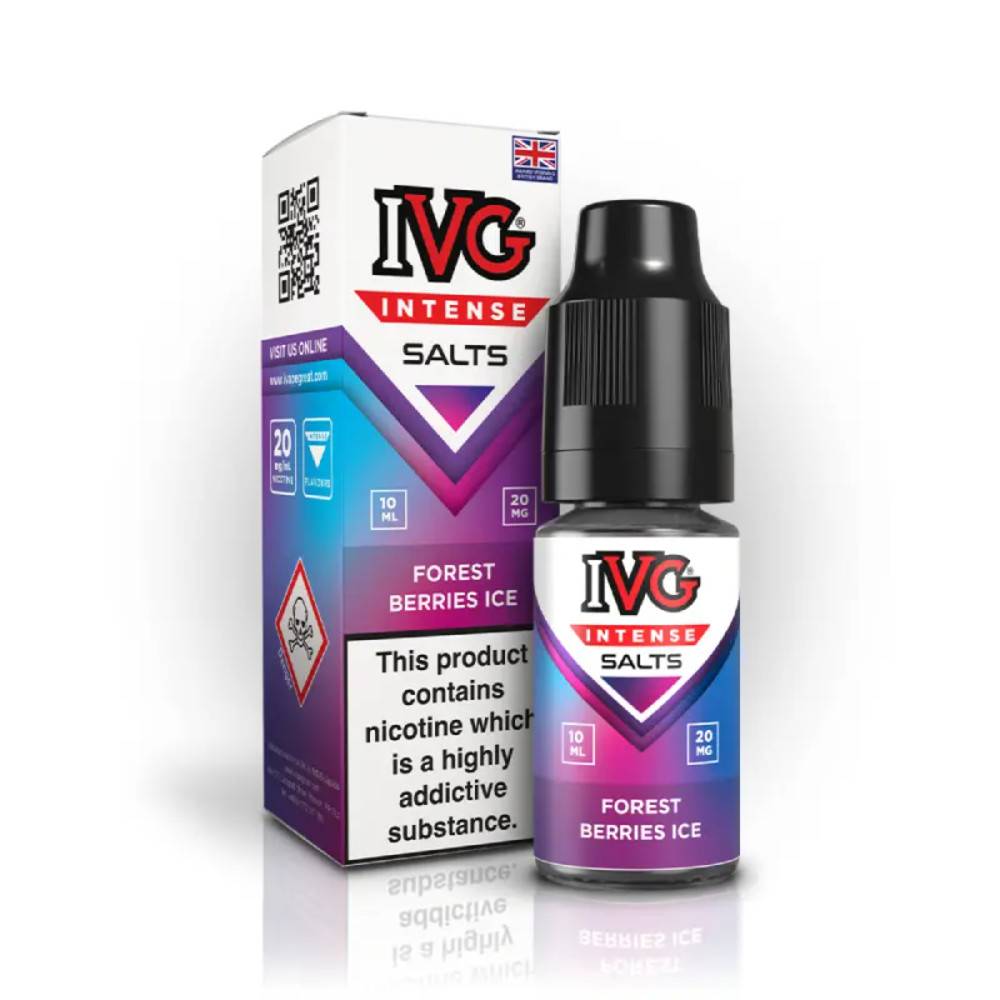 IVG Intense Nic Salts e liquids 10ml Forest Berries 20mg