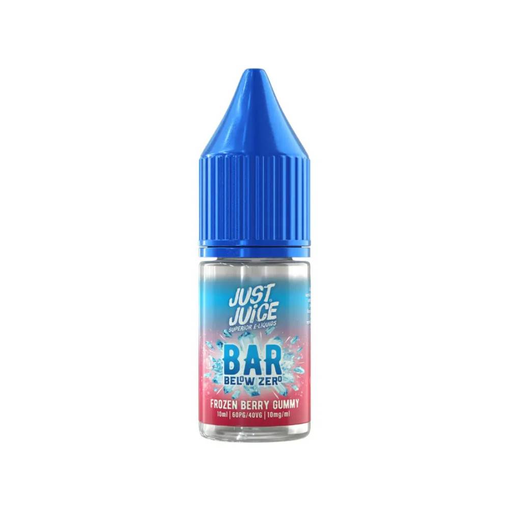 Just Juice Below Zero Nic Salts e liquids 10ml Frozen Berry Gummy 20mg