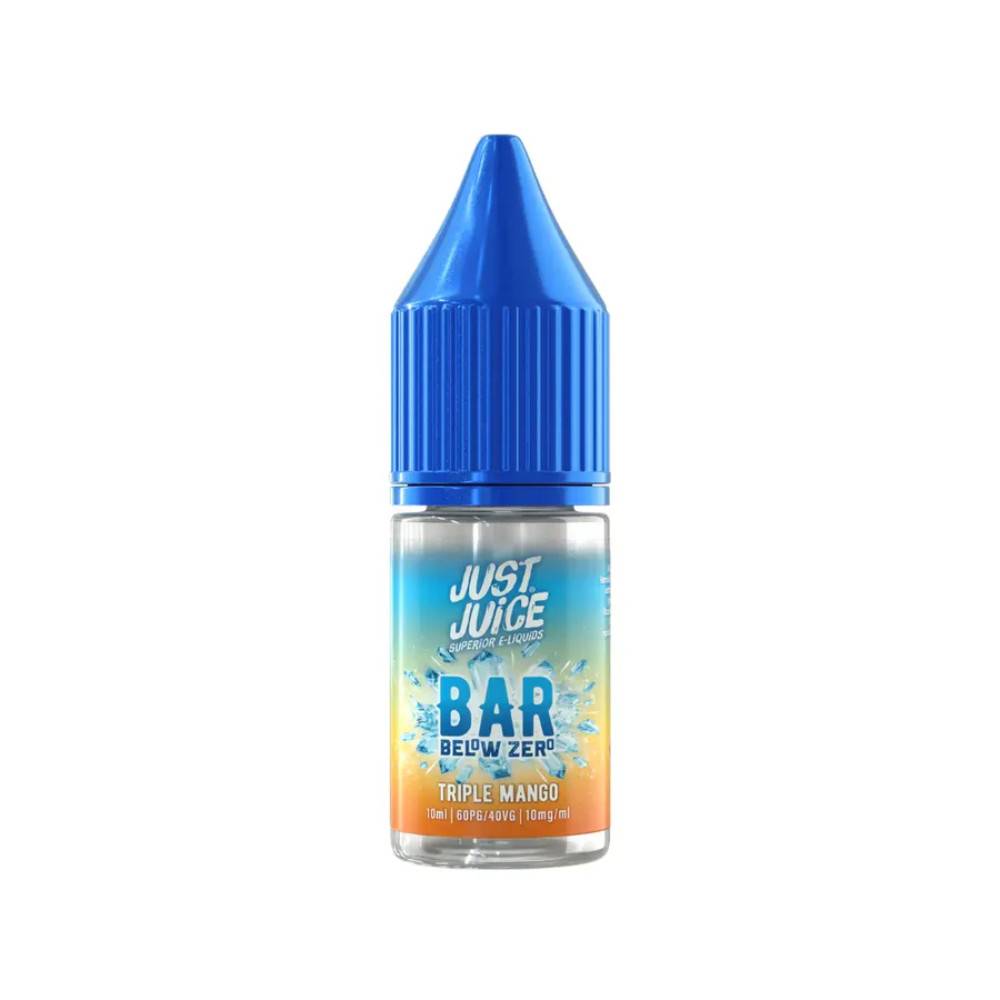 Just Juice Below Zero Nic Salts e liquids 10ml Triple Mango 20mg