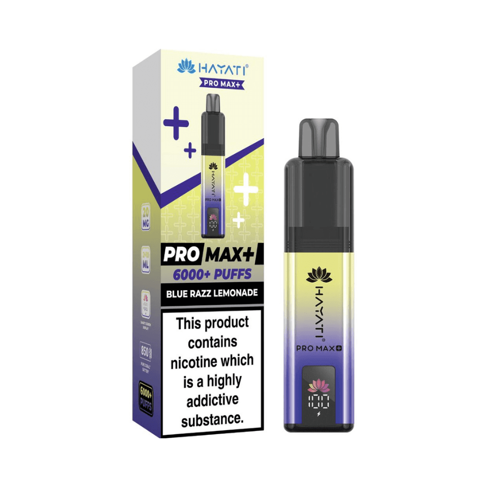 Hayati Pro Max Plus 6000 Blue Razz Lemonade
