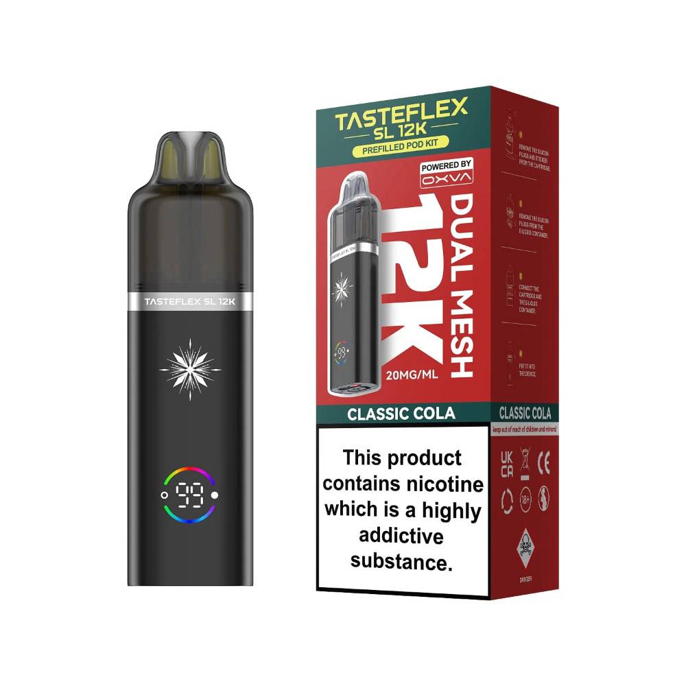 Oxva Tasteflex SL 12k Vape Kit Classic Cola