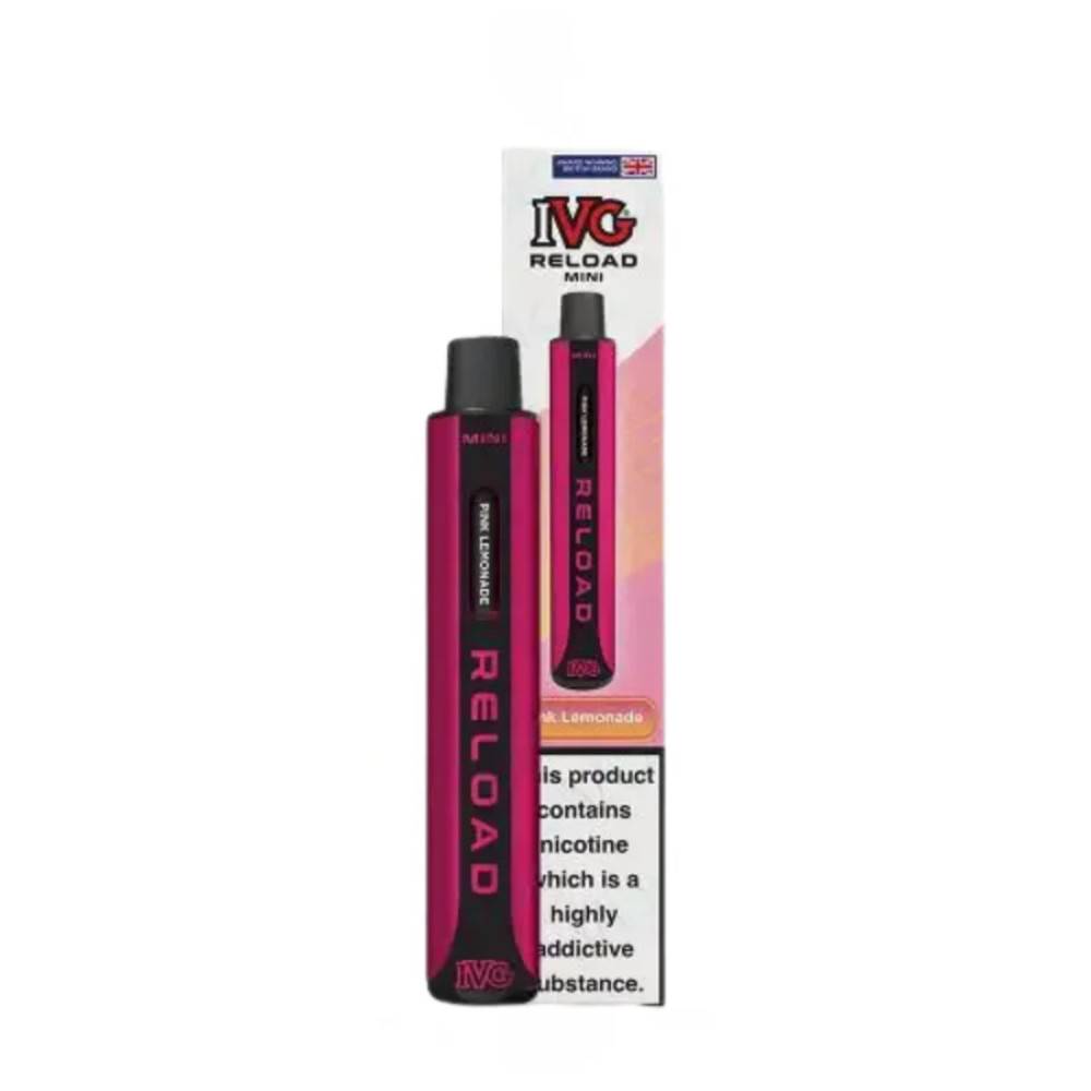 IVG Reload Mini Prefilled Pod Vape Kit Pink Lemonade