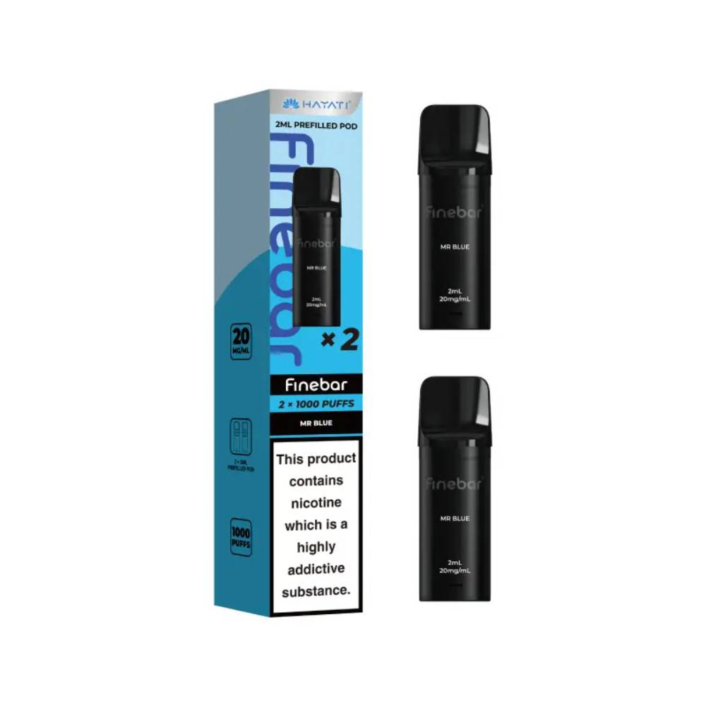Hayati Finebar Prefilled Pods Mr Blue