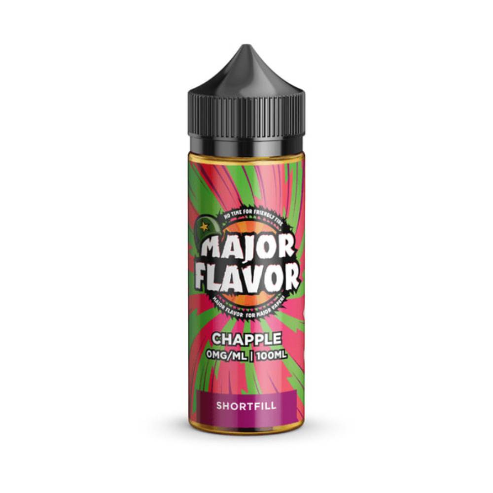 Major Flavour Shortfill 100ml E-Liquid Chapple