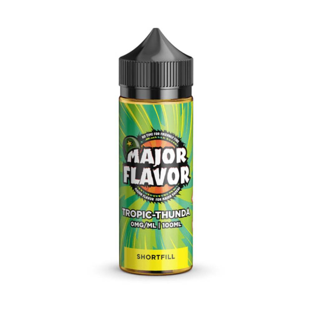 Major Flavour Shortfill 100ml E-Liquid Tropic Thunda