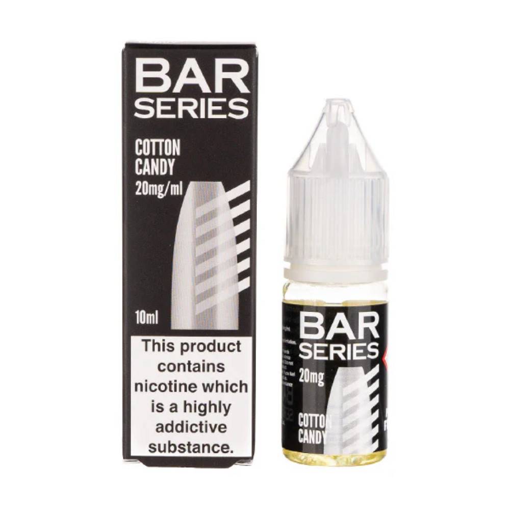 Bar Series Nic Salt E-liquid 10ml Cotton Candy