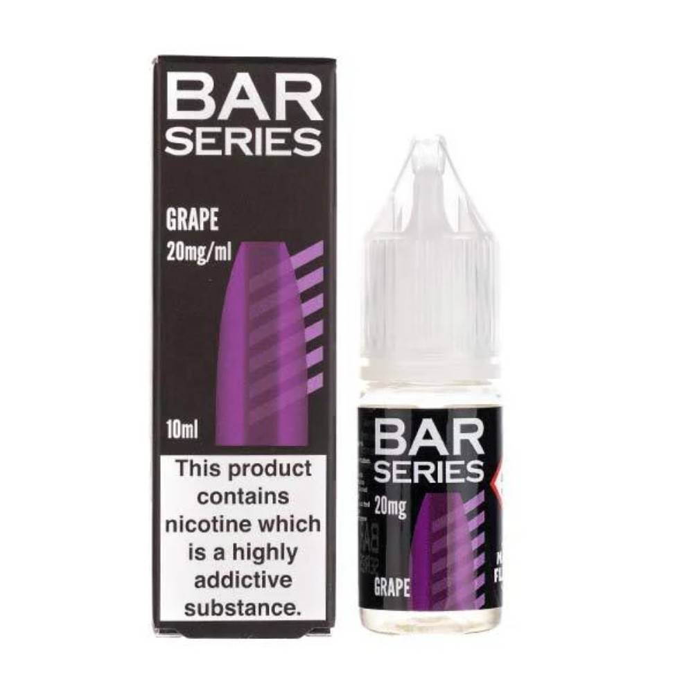 Bar Series Nic Salt E-liquid 10ml Grape