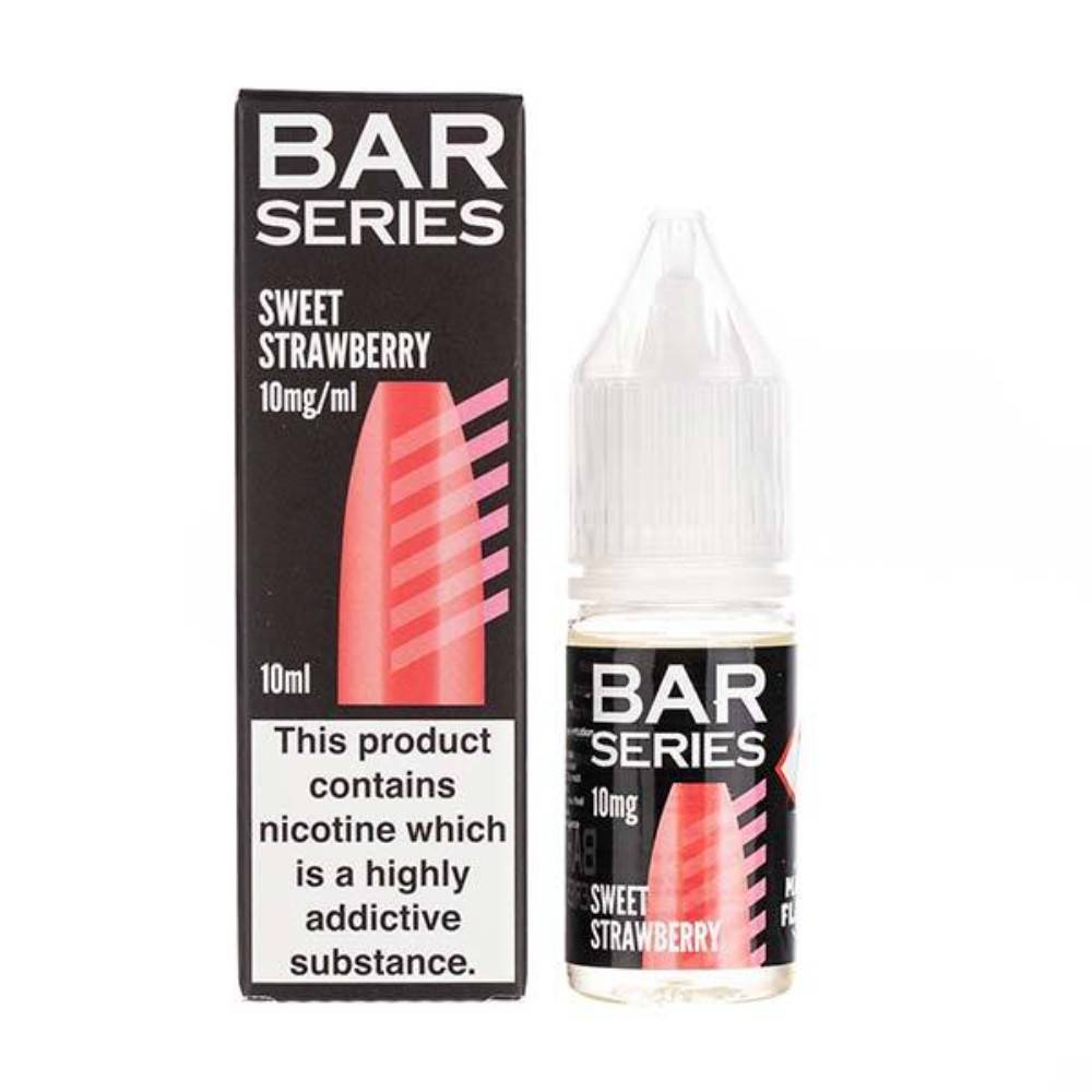 Bar Series Nic Salt E-liquid 10ml Sweet Strawberry
