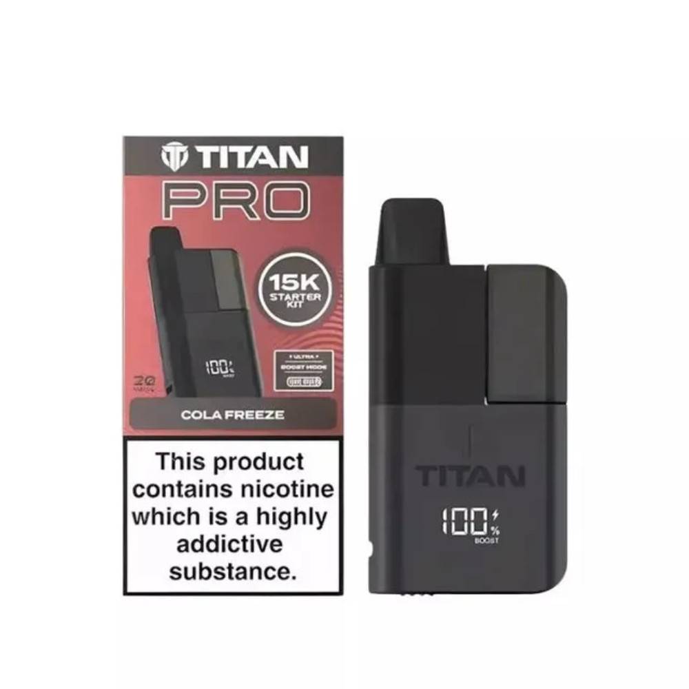 Titan Pro 15k Prefilled Pod Kit Cola Freeze