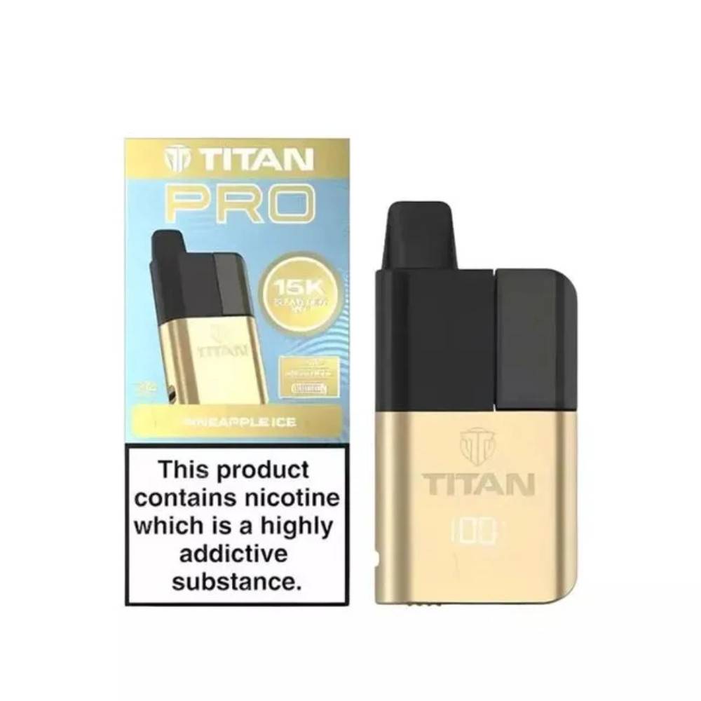 Titan Pro 15k Prefilled Pod Kit Pineapple Ice