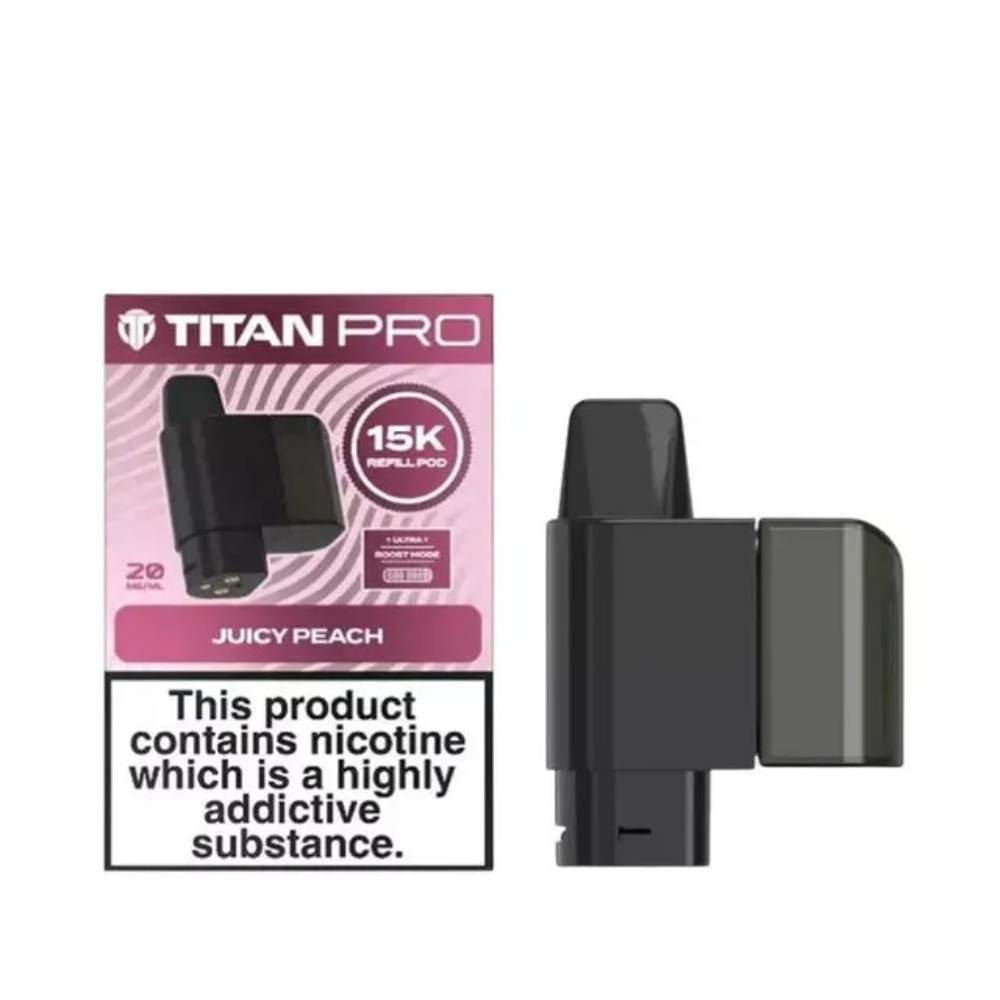 Titan Pro 15K Prefilled Pod Juicy Peach