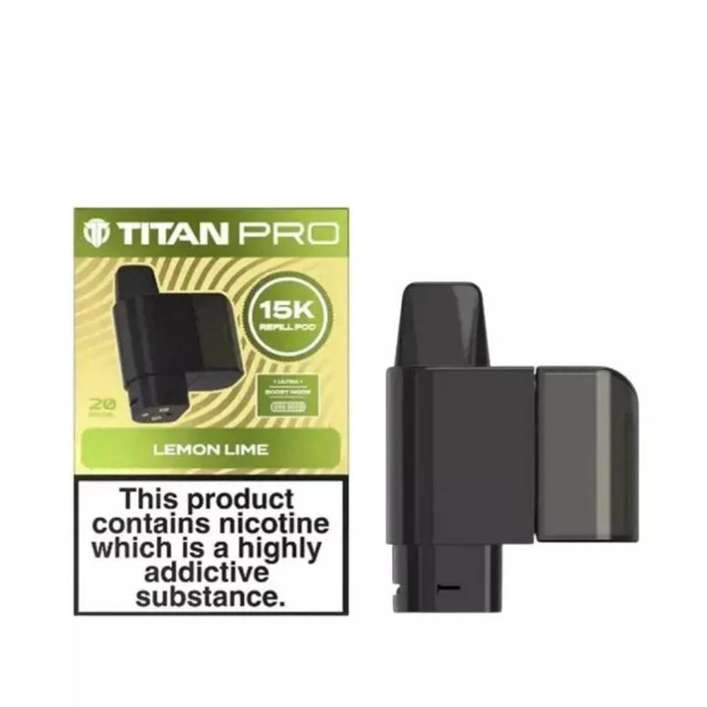 Titan Pro 15K Prefilled Pod Lemon Lime