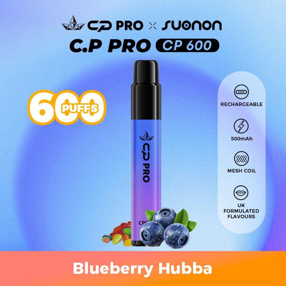 Cp Pro 600 Prefilled Pod Kit Blueberry Hubba