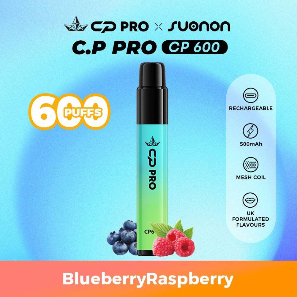 Cp Pro 600 Prefilled Pod Kit Blueberry Raspberry