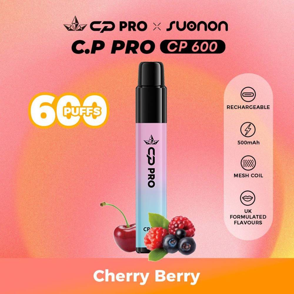 Cp Pro 600 Prefilled Pod Kit Cherry Berry