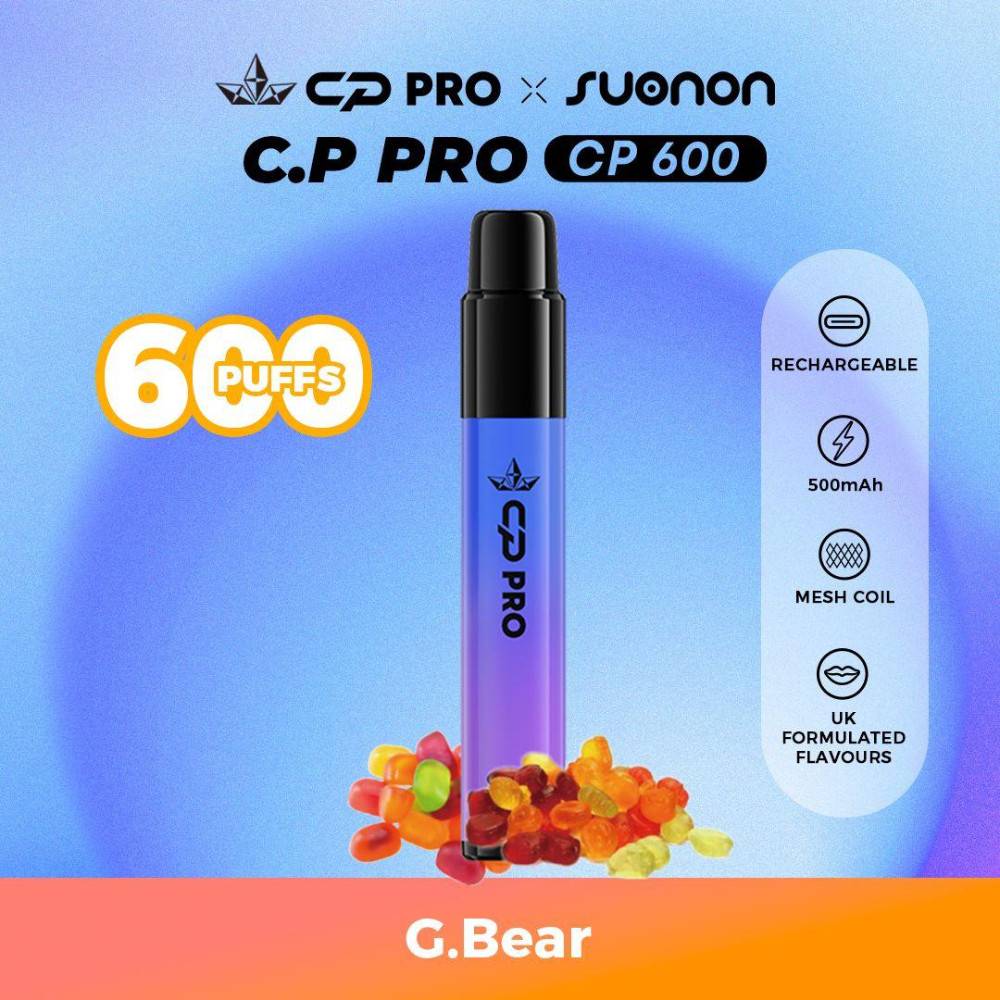 Cp Pro 600 Prefilled Pod Kit Gummy Bear