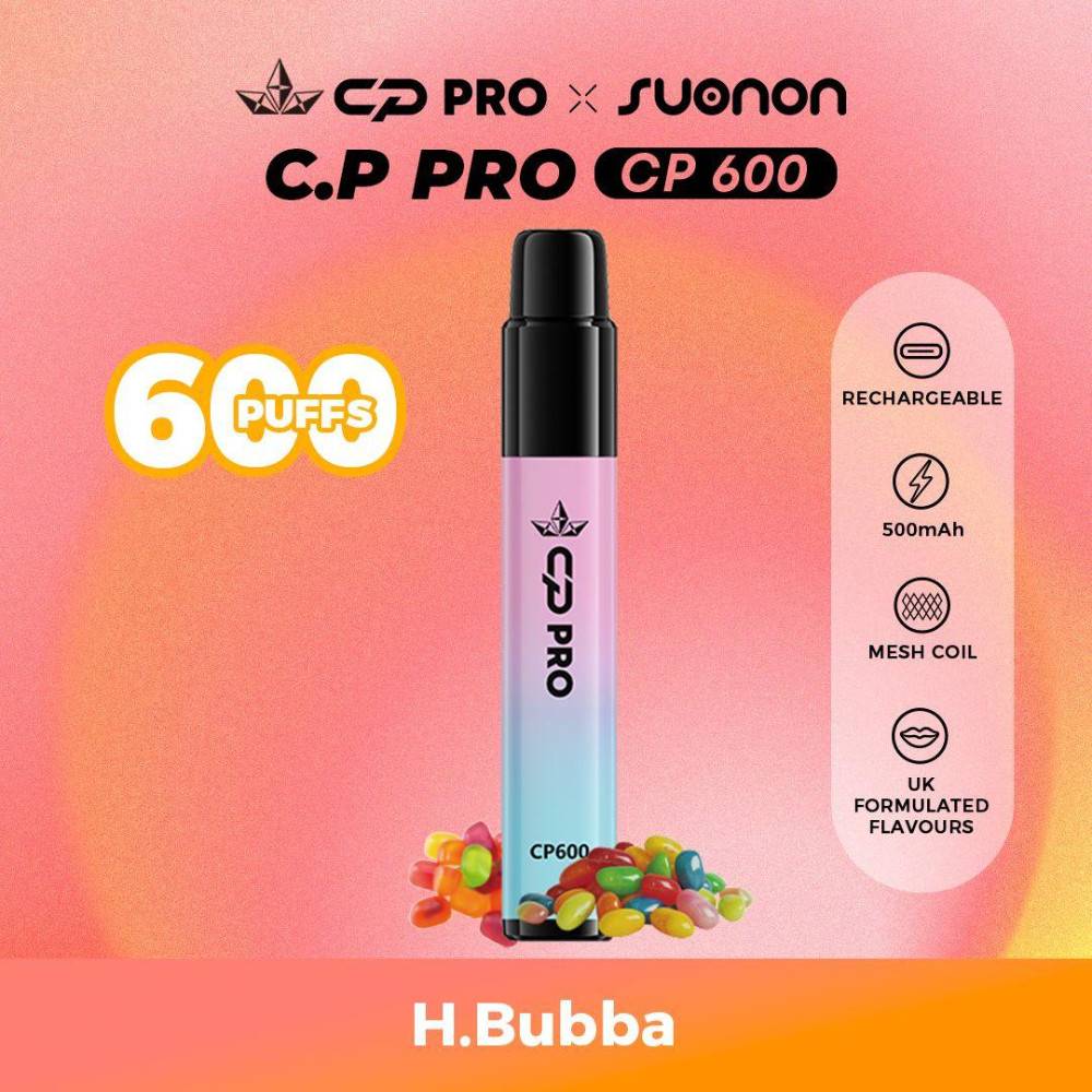 Cp Pro 600 Prefilled Pod Kit Hubba Bubba
