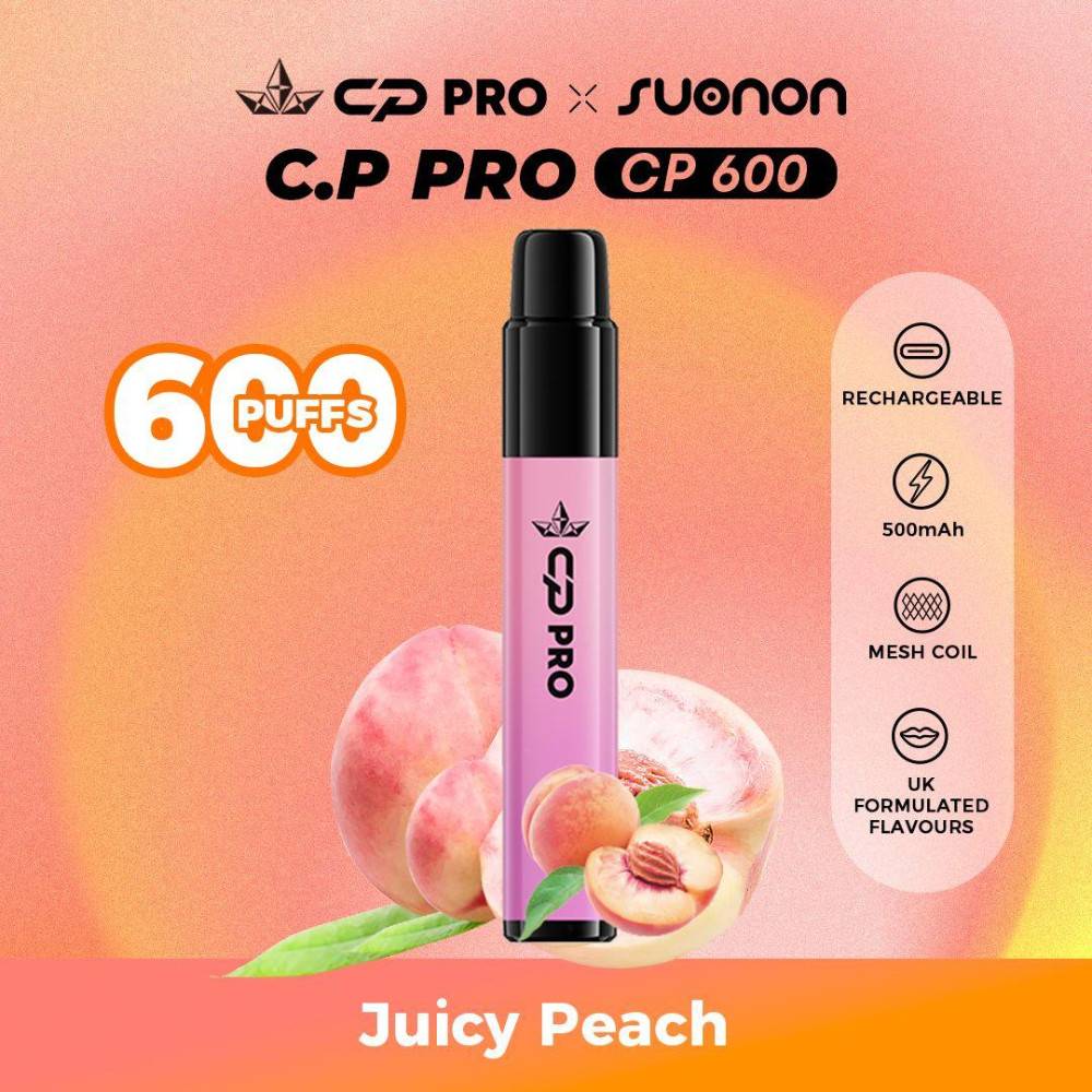 Cp Pro 600 Prefilled Pod Kit Juicy Peach