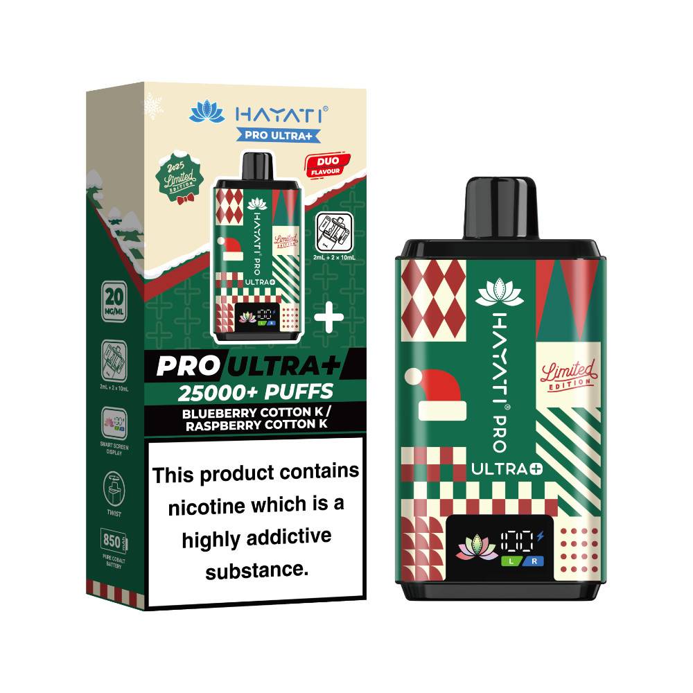 Hayati Pro Ultra Christmas Edition Blueberry Cotton K/Raspberry Cotton K