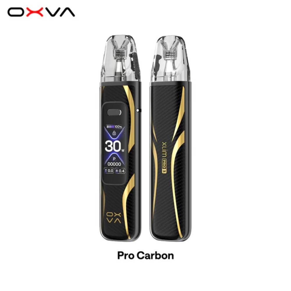 Oxva Xlim PRO 3 Vape Kit Pro Carbon