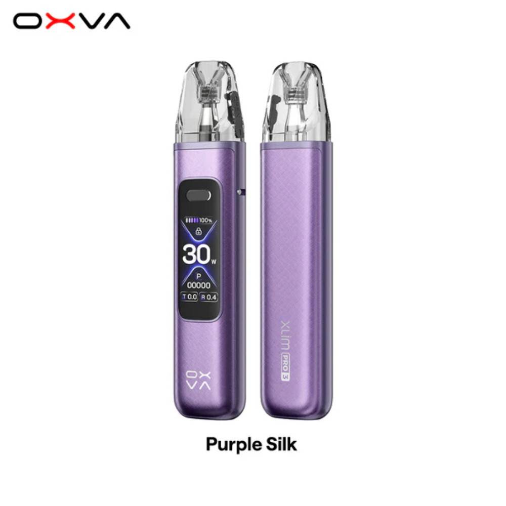 Oxva Xlim PRO 3 Vape Kit Purple Silk