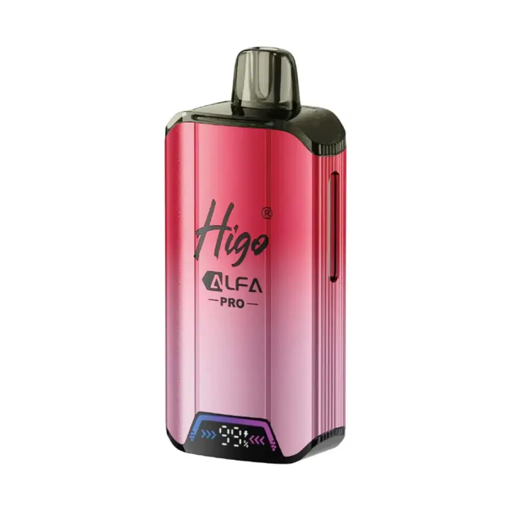 Higo Alfa Pro 25K | Prefilled Pod Vape Kit Strawberry Huba Huba