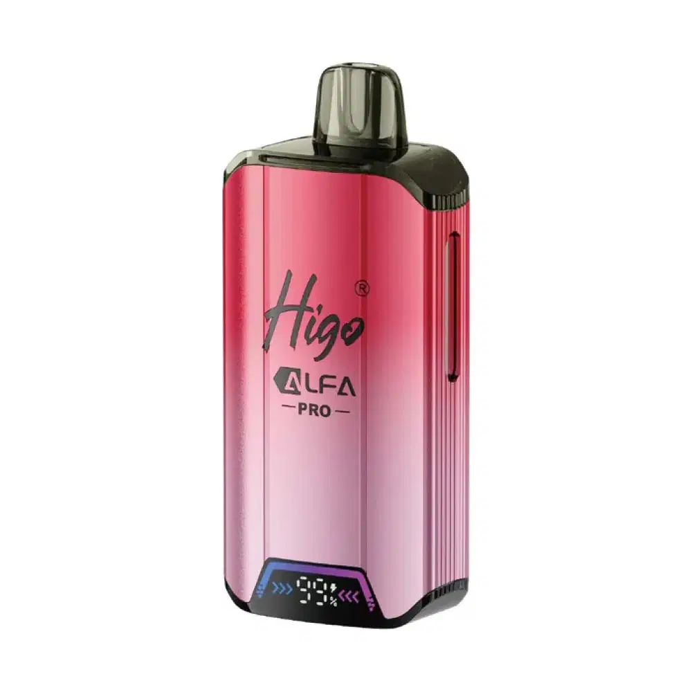 Higo Alfa Pro 25K | Prefilled Pod Vape Kit Strawberry Ice/Strawberry Watermelon