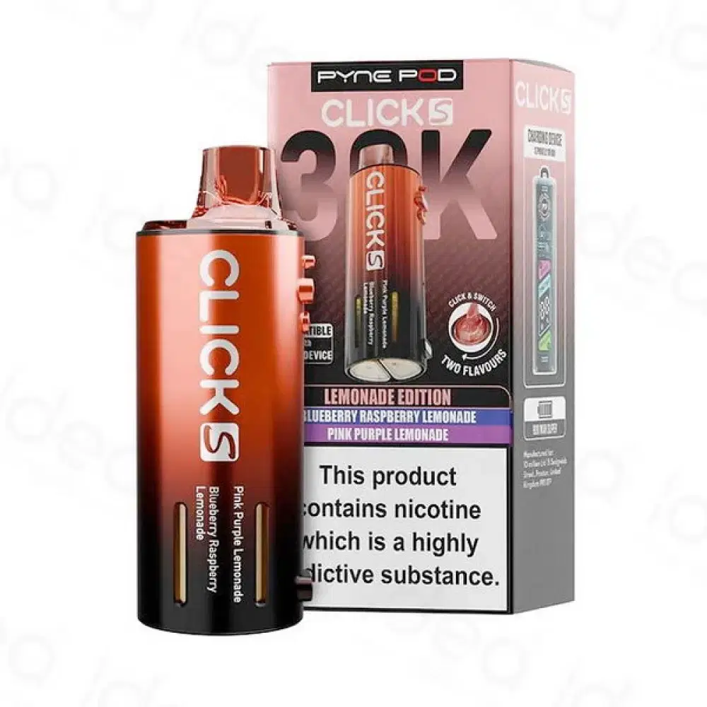 Pyne Pod Click S 30k Refill Pods | 30,000 Puffs Lemonade Edition