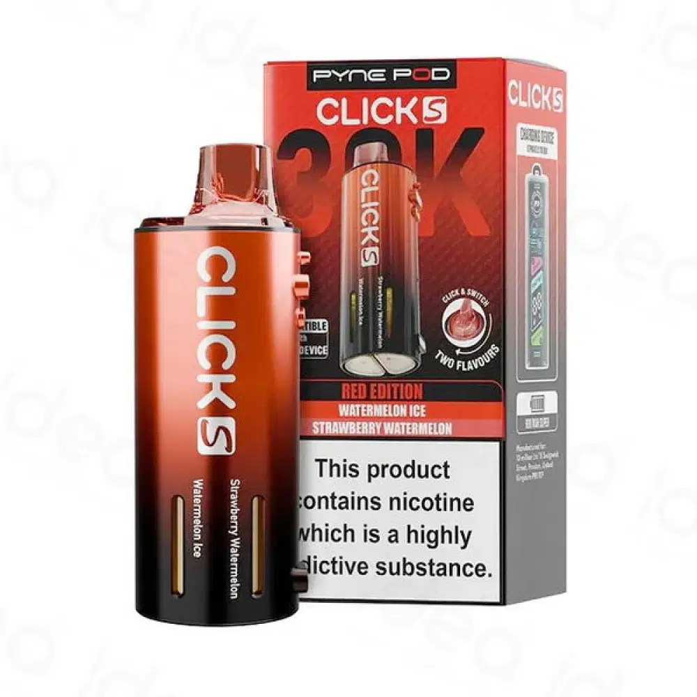 Pyne Pod Click S 30k Refill Pods | 30,000 Puffs Red Edition
