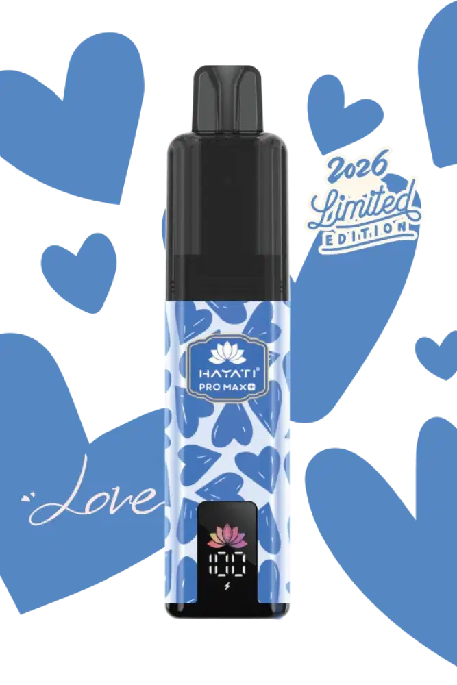Hayati Pro Max+ Valentine's Limited Edition | 6k Puffs Blue Sour Raspberry