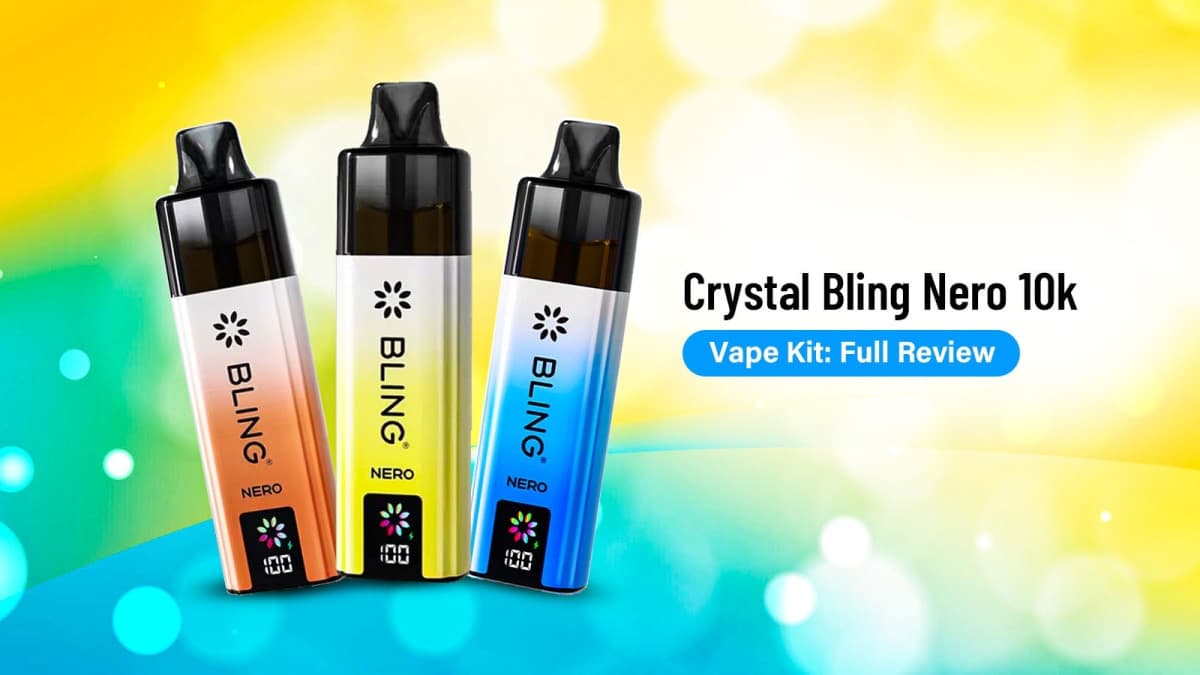 Crystal Bling Nero 10k Vape Kit: Full Review