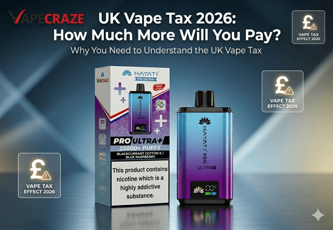 UK Vape Tax 2026: How Much More Will You Pay?