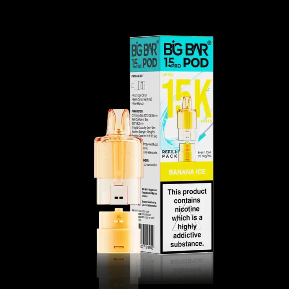 Big Bar Pro 15k Refill Pods (Box of 5)