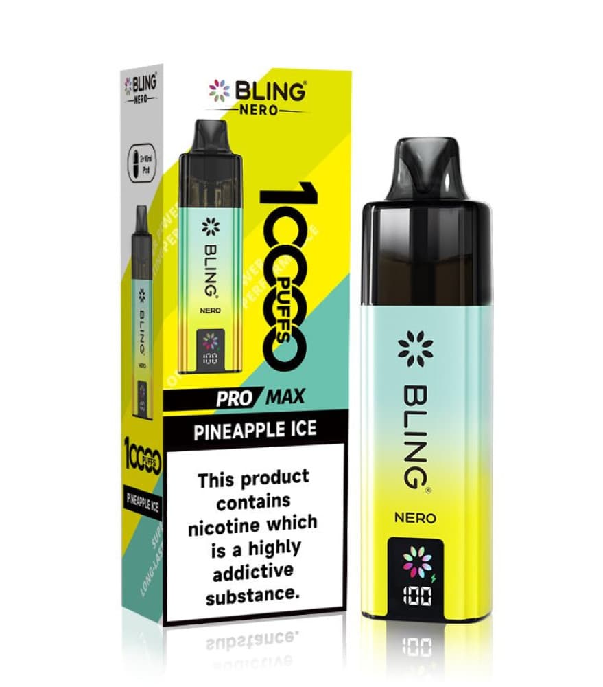 Crystal Bling Nero 10k Prefilled Pod Kit