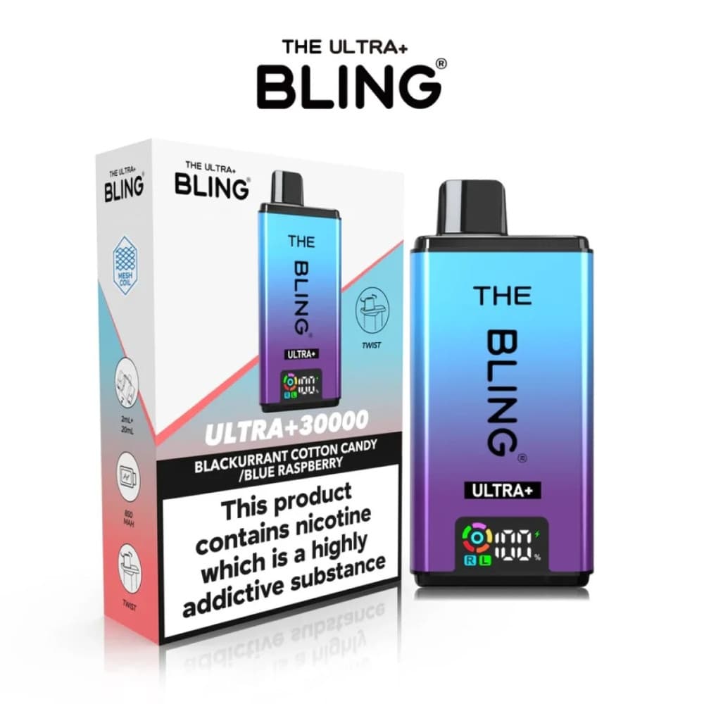 The Crystal Bling Ultra Plus 30K Prefilled Vape Kit