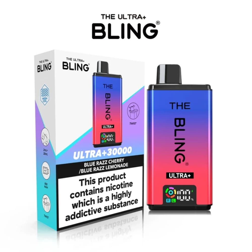 The Crystal Bling Ultra Plus 30K Prefilled Vape Kit