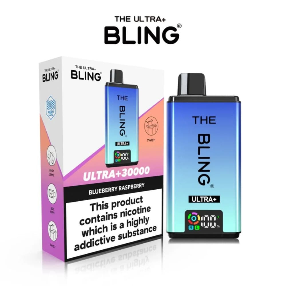 The Crystal Bling Ultra Plus 30K Prefilled Vape Kit