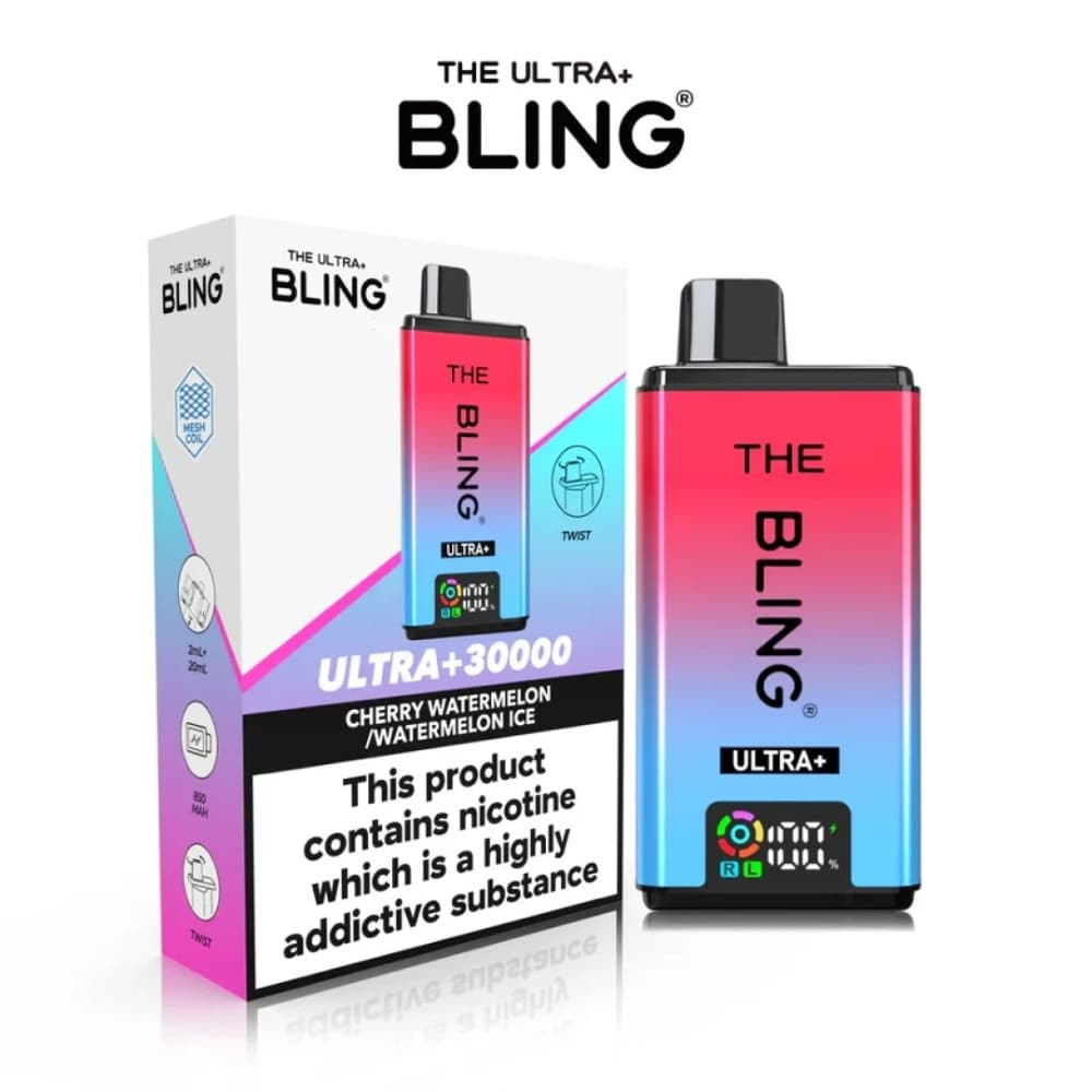 The Crystal Bling Ultra Plus 30K Prefilled Vape Kit