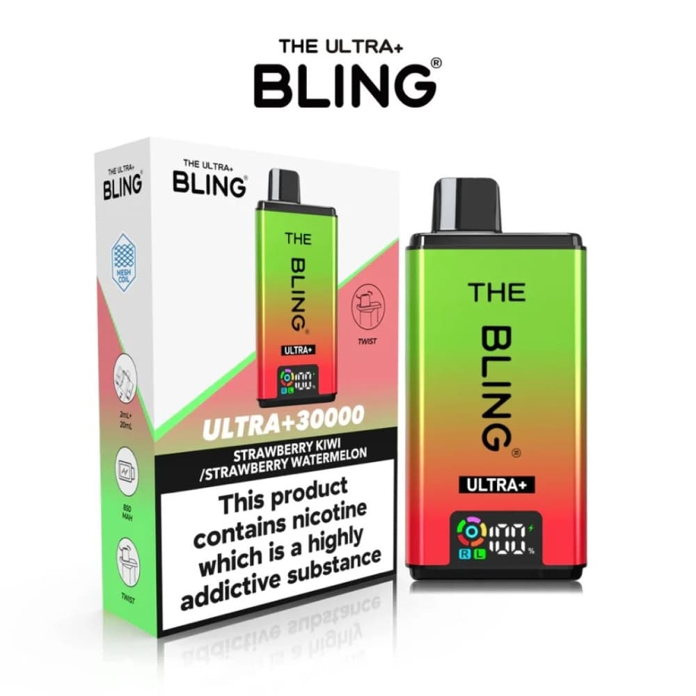 The Crystal Bling Ultra Plus 30K Prefilled Vape Kit