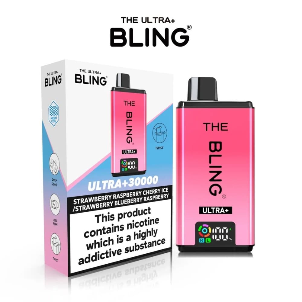 The Crystal Bling Ultra Plus 30K Prefilled Vape Kit