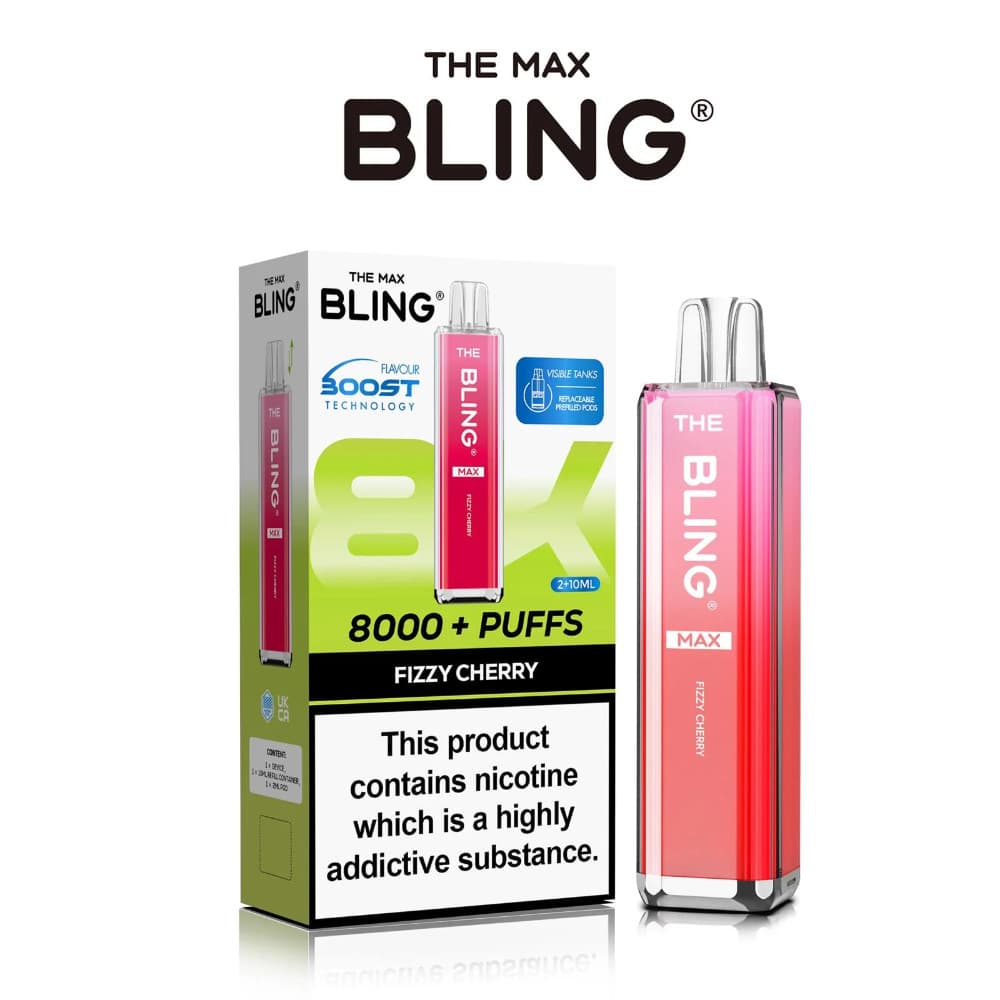 The Crystal Bling Pro Max 10k Prefilled Vape Kit