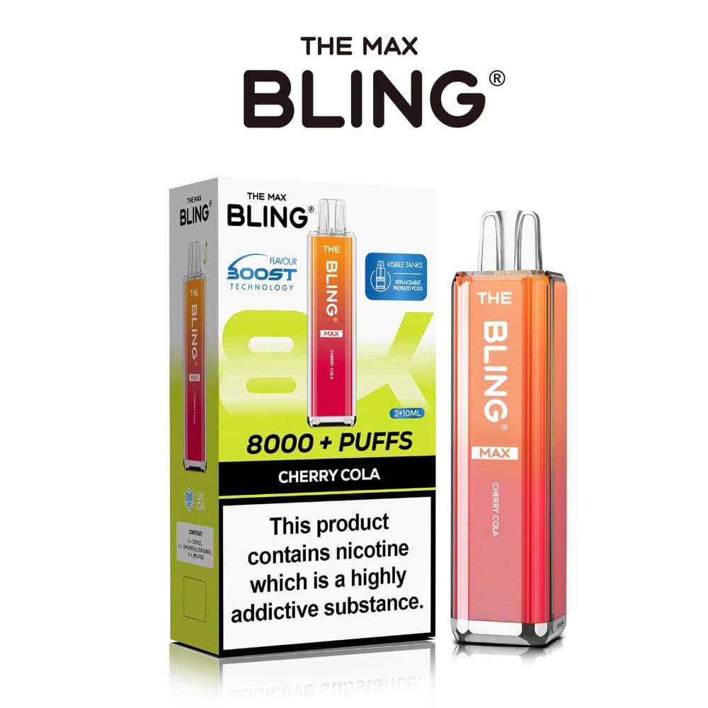The Crystal Bling Pro Max 10k Prefilled Vape Kit