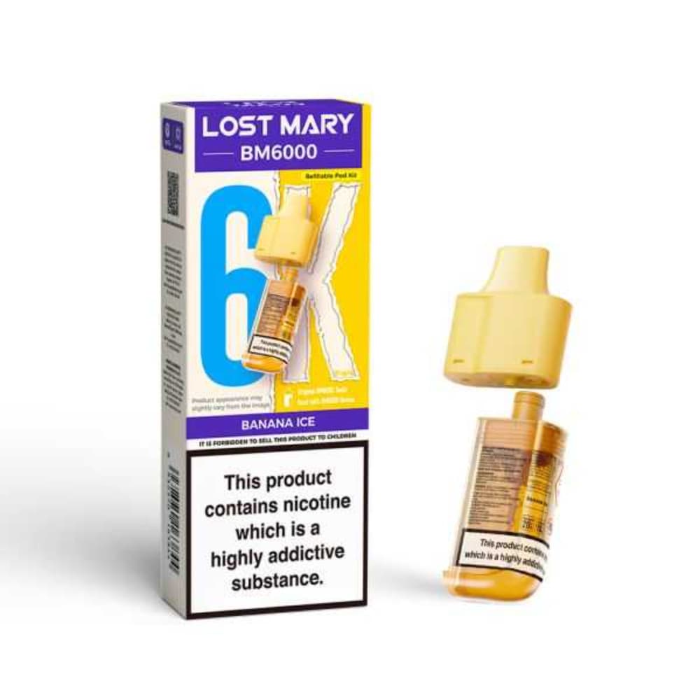Lost Mary Bm6000 Refill Pods | 6,000 Puffs