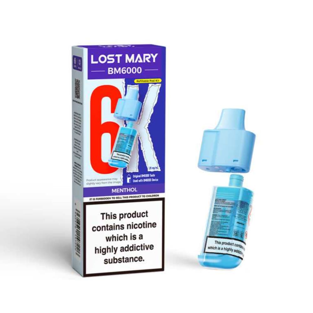 Lost Mary Bm6000 Refill Pods | 6,000 Puffs