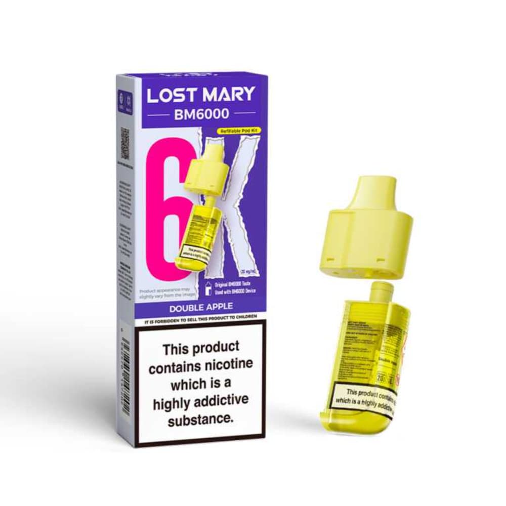 Lost Mary Bm6000 Refill Pods | 6,000 Puffs