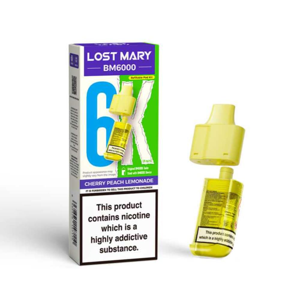 Lost Mary Bm6000 Refill Pods | 6,000 Puffs